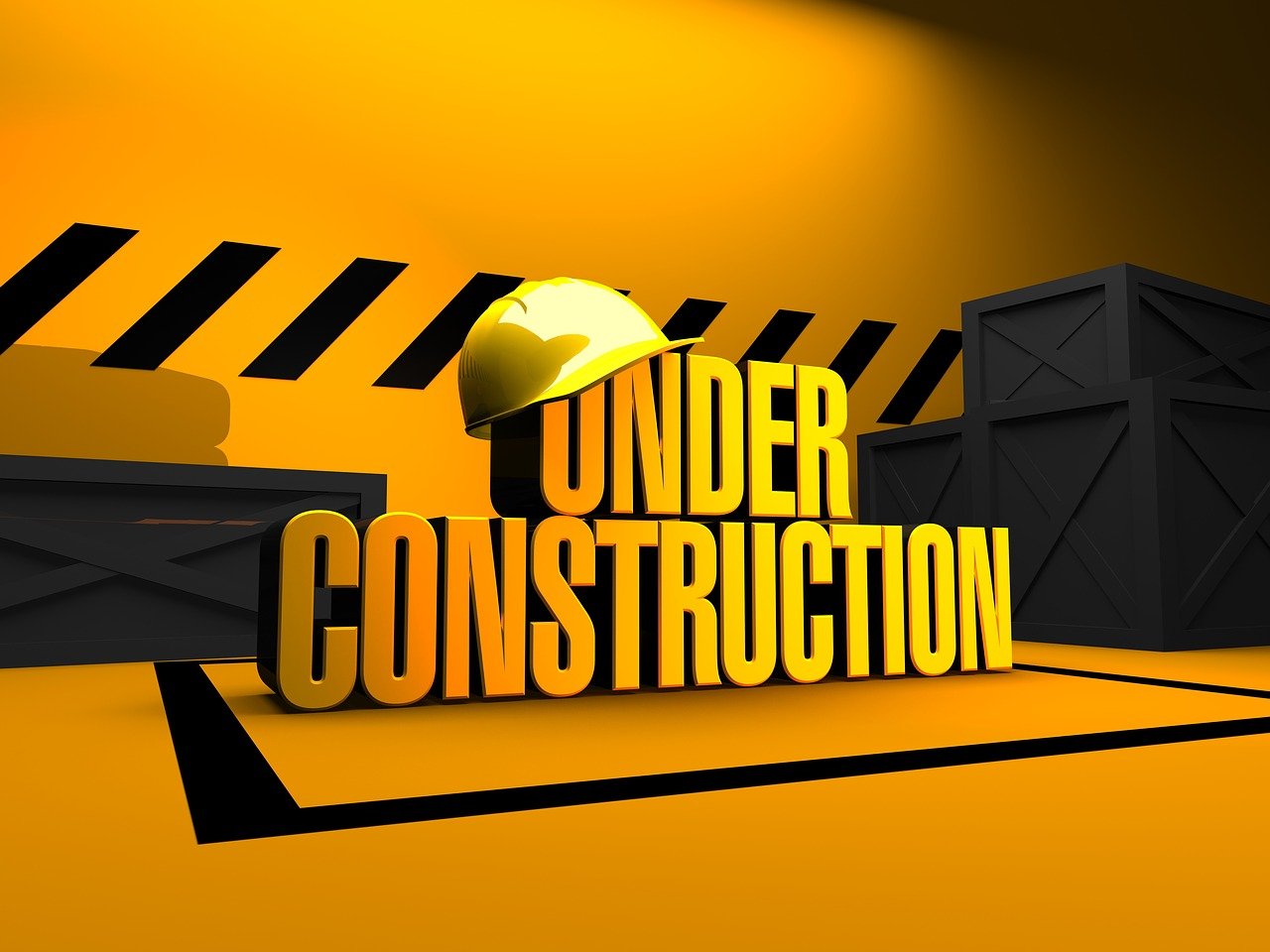 under construction, construction site, build, work, architecture, building, industry, development, repair, warning, safety, yellow, danger, structure, industrial, progress, engineering, 3d, font, render, 3d render, under construction, under construction, under construction, under construction, under construction, safety